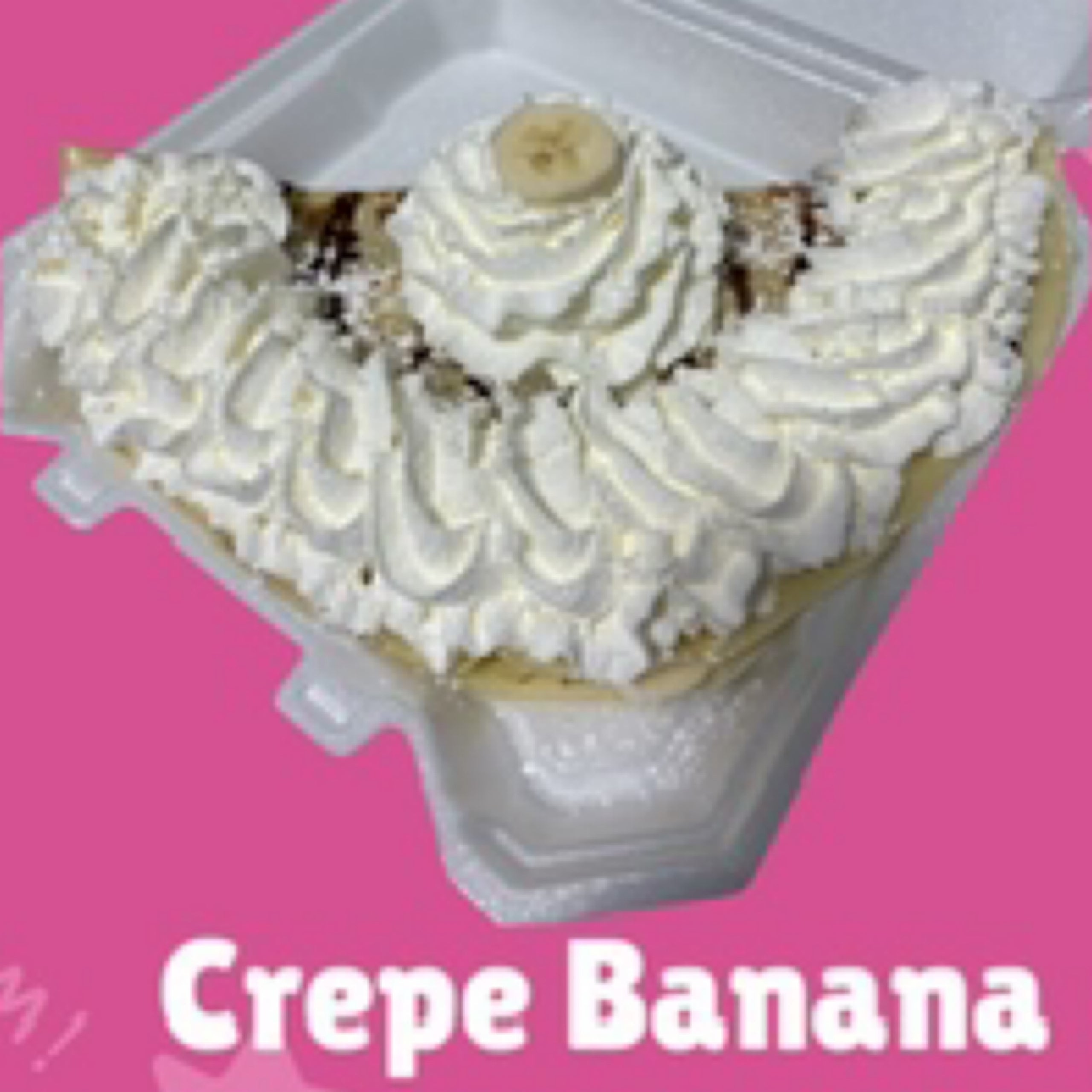 Crepe de banana